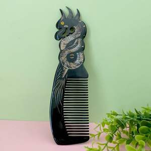 Best Quality Buffalo Horn Comb for Hair Styling Full Natural Horn Comb for Hair Extensions From Vietnam - Product Image 6