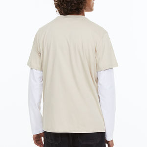 Camiseta extragrande de algodón 100% de alta calidad, tela de punto en blanco de diseñador de peso pesado impresa personalizada al por mayor - Product Image 5