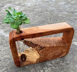 PERO MACETA DE FLORES DE MADERA LA MEJOR CALIDAD JARDÍN HOGAR PISO DE PIE Maceta de madera Bonsai Maceta de madera para gran oferta - Product Image 5
