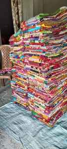 Auténtica Colcha Kantha Multicolor Cosida a Mano, Cubrecama de Algodón Vintage con Diseño de Patchwork, Manta Reversible de Lujo Estilo Bohemio - Product Image 2