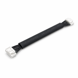 Endüstriyel Kontrol 24 26 28 30 AWG 2 3 4 5 6 8 Pin Dişi-Dişi Düz Kablo Demeti Siyah Isı Daralan Kılıflı - Product Image 1