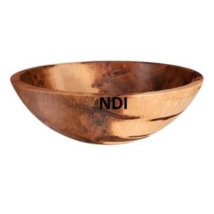 Bol de service décoratif pour noix et fruits secs Bol de service à salade Finition personnalisée Bol de service décoratif pour noix et fruits secs - Product Image 3