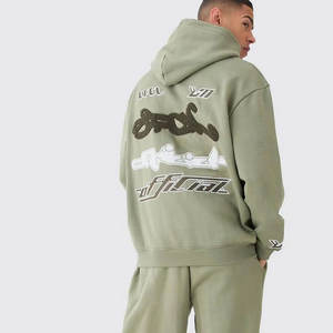 Chándales Deportivos Personalizados de Alta Calidad para Hombre al por Mayor, Diseño Personalizado y Lavado Ácido, Chándal Nuevo con Logotipo Personalizado para Hombre - Product Image 3