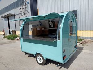 Cheap Fiberglass Towable Food Trailer with Rust Resistant Built-In Heater for Hotdog and Snack Food - Product Image 2