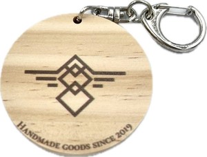 Custom Round Wood Key Chains Key <b>Ring</b> for Manufacturing and Branding Promotion - Product Image 5