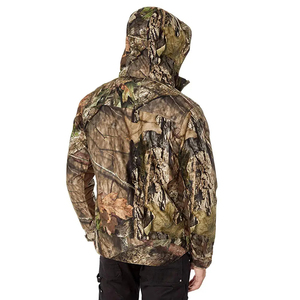 Chaqueta de primavera para exteriores, chaqueta táctica para hombre, impermeable, resistente al desgaste, a prueba de viento, caza y uniforme táctico, Camuflaje - Product Image 4