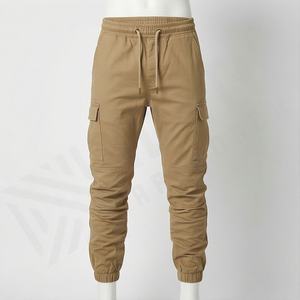 Pantalones Casuales de Algodón de Alta Calidad para Hombre, Diseño Moderno, Color Sólido, Pantalones Ajustados de Moda, Duraderos y Cómodos - Product Image 1