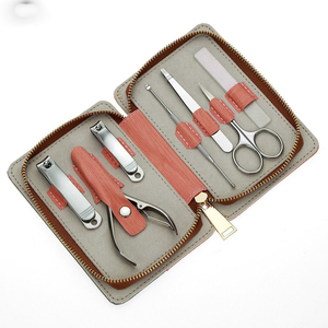 High Quality 7-Piece Nail <b>Tool</b> Set Customized Manicure <b>Pedicure</b> <b>Tool</b> Kits - Product Image 1
