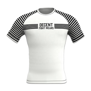 Camiseta de Compresión Profesional para Hombre, para BJJ, de Poliéster y Elastano, Absorbe la Humedad, Secado Rápido, para Entrenamiento - Product Image 2