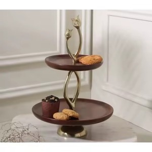 Antique Design <b>Cake</b> <b>Stand</b> Sweets Fruit Plate Serving Tray Dessert Sweet Server Platters for Birthday Tea Party Use - Product Image 3