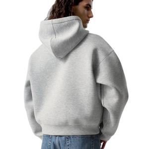 Wholesale High Quality Men Pullover Custom Printing Embroidery Zipper <b>Hoodies</b> Full Zip Hoodie - Product Image 3