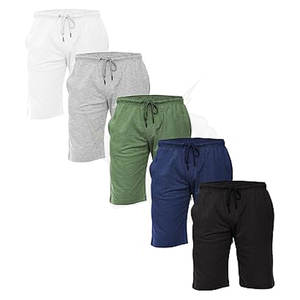 <b>Men's</b> Cotton French Terry Sweat <b>Shorts</b> Solid Pattern Drawstring Waist <b>3</b> Deep Pockets <b>for</b> Casual Lounge Gym Workout Sports Wear - Product Image 6