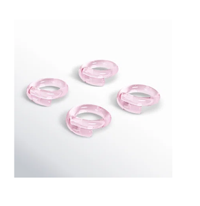 Anillos de Servilleta de Resina de Lujo Ecológicos de Excelente Calidad en Colores y Diseños Personalizados para Bodas y Fiestas - Product Image 4