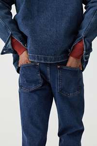 Vente en gros 2025 – Jean boyfriend personnalisé déchiré, coupe ample, pantalon en denim pour homme, imprimé streetwear - Product Image 6