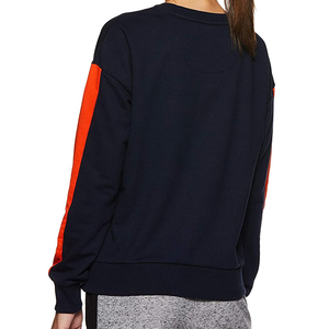 Sudaderas largas de algodón liso para mujer, sudadera de lana con hombros caídos Unisex, sudadera personalizada para mujer, Sudadera de cuello redondo - Product Image 2