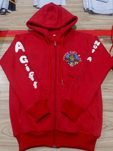 Survêtements d'hiver personnalisés pour hommes, à capuche, décontractés, unis, avec patch brodé effet vieilli, style urbain, 100% coton, coupe droite, doux, teint uni - Product Image 4