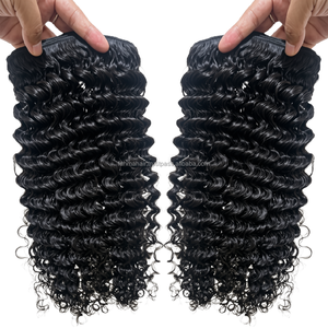 Paquetes de Cabello Rizado Kinky con Doble Trama, Cabello Humano Virgen Remy 100% Natural Original al por Mayor con Cutícula Alineada - Product Image 2