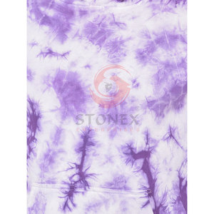 Meilleur Prix Personnalisé Tie Dye Brodé Hiver Sweat à Capuche Streetwear Pull Coton avec Logo Personnalisé - Product Image 5