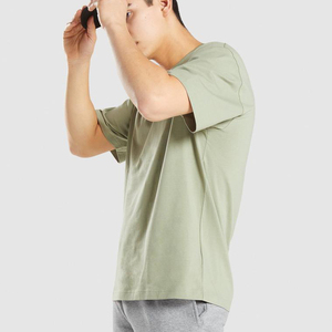 Camiseta Polo de compresión de rendimiento para hombre, camiseta de entrenamiento de gimnasio, camiseta de tela elástica de secado rápido - Product Image 5