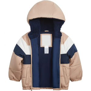 Enfant en bas âge garçons veste filles vestes vêtements personnalisés vêtements d'extérieur d'hiver mode Ski sport matelassé manteau à capuche enfants veste - Product Image 5