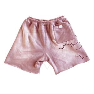 Shorts streetwear vintage pour homme, personnalisés OEM, effet délavé à l'acide, polyester/coton, toile respirante, séchage rapide, impression en relief - Product Image 6