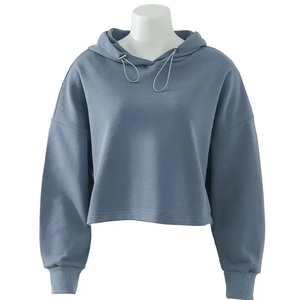 Nueva Sudadera con capucha lavada con ácido personalizada Fleece French Terry Unisex Plain Blank Color sólido Sudadera con capucha doble con colores únicos - Product Image 4