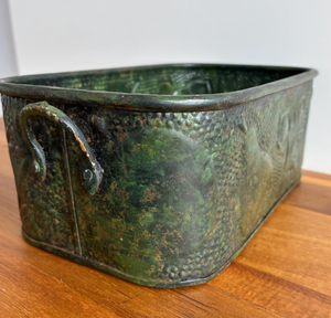 Pot de fleurs en fer de dernière génération, jardinières en métal doré d'intérieur, grandes jardinières d'extérieur, jardinières imprimées - Product Image 3