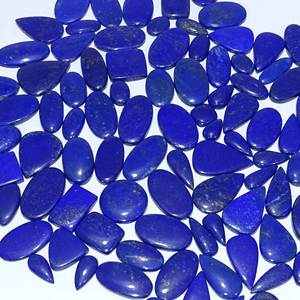 Cabochon de Quartz Lapis Lazuli naturel de haute qualité pierre précieuse en vrac de forme et taille mélangées pour la fabrication de bijoux - Product Image 5