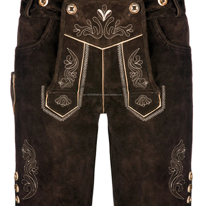 Lederhose กางเกงบาวาเรียแบบสั่งทำกางเกงขาสั้นหนังแท้ - Product Image 1