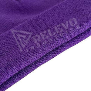 Bonnet unisexe bleu, quotidien, personnalisé, homme femme, durable, à revers côtelé, bonnet d'hiver en tricot, doux, design personnalisé - Product Image 3