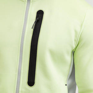 Manches longues cordon solide sweat à capuche écologique vêtements de sport d'hiver homme Gym Fitness entraînement imprimé vêtements de sport français Terry - Product Image 6