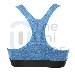 Bikinis sans couture pour femmes de haute qualité vêtements de plage soutien-gorge de sport élastique de yoga avec logo avant pour l'exercice de fitness et de plage - Product Image 4