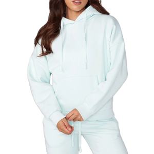 Sudadera con logotipo personalizado de alta calidad para mujer, Sudadera con capucha Coreana de algodón de gran tamaño personalizada para mujer, Sudadera con capucha en relieve con estampado 3D para mujer - Product Image 3