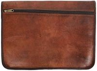 Housse de protection pour ordinateur portable en cuir véritable, unisexe, personnalisée et faite à la main, pour un usage quotidien ou au bureau, style classique