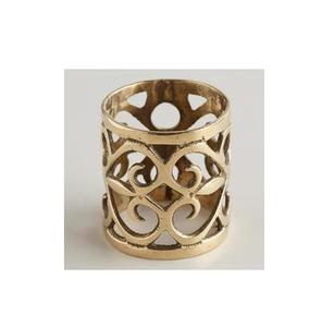 Anillo para Servilletas de Latón de Corte Moderno, Diseño Metálico Contemporáneo para una Presentación Elegante y con Estilo en la Mesa de Comedor - Product Image 2