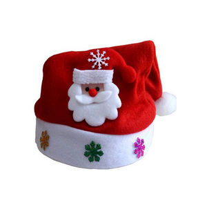 Custom Logo Christmas Santa <b>Hats</b> With New Year Party With Embroidery <b>Hat</b> <b>Winter</b> Santa Cap for <b>Women</b> & Men - Product Image 3