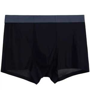 Bragas de algodón para hombre de alta calidad, pantalones cortos transpirables en U convexos para hombre, ropa interior deportiva Sexy de talla grande para hombre - Product Image 1