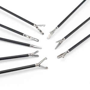 Ensemble laparoscopique médical en acier inoxydable à poignée déverrouillée réutilisable de 5 mm, pinces chirurgicales laparoscopiques, pinces Narham Enterprises - Product Image 3