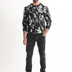Nouveau sweat-shirt en molleton imprimé décontracté pour homme, grande taille, tendance, hiver, haute qualité, respirant, écologique - Product Image 3