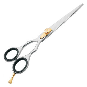 Bord convexe/biseauté finition en acier inoxydable ciseaux de coiffeur vis de repose-doigt réglable Inserts personnalisés pointus pour la beauté des cheveux - Product Image 1