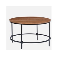 Table basse en bois sculpté vintage offrant des détails classiques et une beauté durable, adaptée aux maisons traditionnelles, élégante et durable