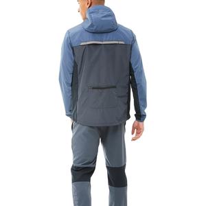 Survêtement d'hiver léger imperméable coupe-vent à capuche personnalisé pour adultes, jogging, randonnée, course à pied, personnalisation de la marque OEM - Product Image 2
