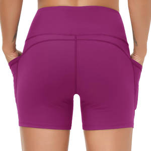 Nouveauté Short de yoga pour femmes Coupe ajustée Vêtements de plein air Taille élastique Legging de yoga Léger Course à pied et short pour femmes - Product Image 2