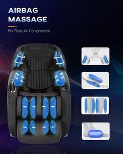 Sillón de Masaje Multifuncional Space Pod, Brazo Mecánico Inteligente 4D, Riel Guía SL, Voz AI, Gravedad Cero, Sillón de Masaje para el Hogar - Product Image 4