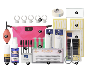 Extensions de cils en plastique Aesphylash, cils en bouquets en gros avec boîte personnalisée - Product Image 1