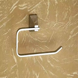 Sturdy Stainless Steel <b>Towel</b> Ring Wall Mounted for <b>Bathroom</b> Use in Modern and Traditional Washroom Spaces - Product Image 2