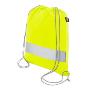 Zaino Ecologico Snowdrop in RPET con Coulisse per Gadget Promozionali - Product Image 3