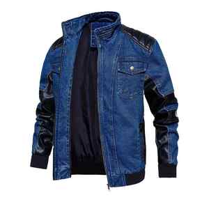 Denim Jackets <b>Men</b> Casual Solid Color Pocket Thin Jacket for <b>Men</b> Style Spring High Quality <b>Men</b> Clothing - Product Image 1