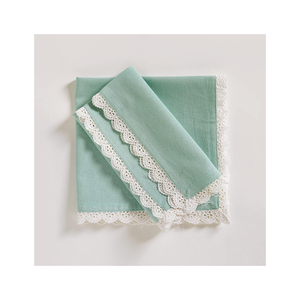 Serviettes de Golf 100% Coton Brodé Minimaliste 20x20 115 GSM Écologique Biodégradable GOTS Certifié Serviette en Coton - Product Image 3