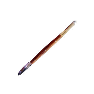 Cuchillo de cera dental de tamaño completo al por mayor con hoja de acero inoxidable con acabado de espejo y fuente de alimentación manual con mango de madera - Product Image 5